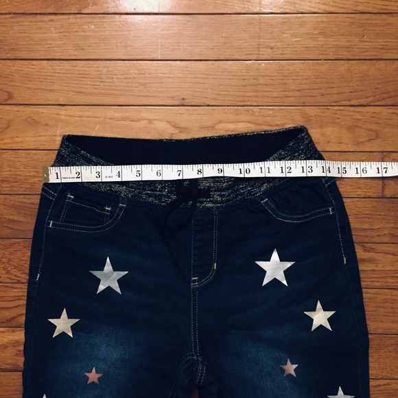 Wonder Nation star print jeans sz14/16 SUPER CUTE! - Picture 5 of 8
